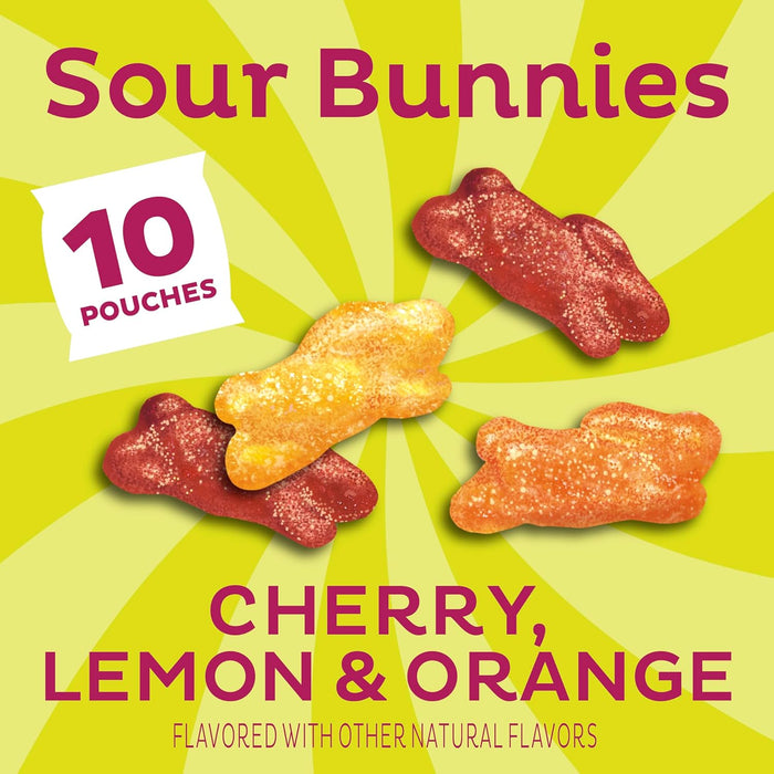 Annie's Sour Bunnies Fruit Flavored Kids Snacks 7 OZ