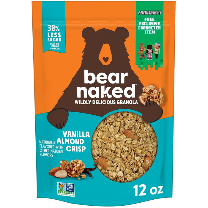 Bear Naked  Granola Vanilla Almond   12 Oz