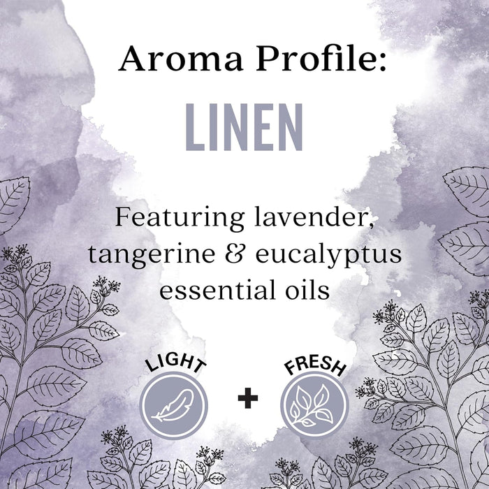 Aura Cacia  Linen Refreshing Essential Oil   0.25 Oz