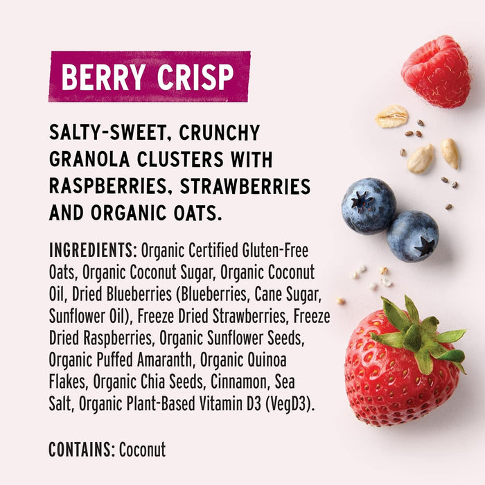 Purely Elizabeth Organic Granola; Berry Crisp 8 OZ