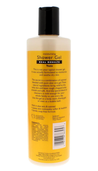 Shikai  Moisturizing Shower Gel Yuzu  1 Each  12 Oz