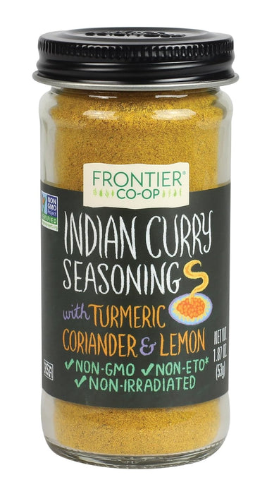 Frontier Nat Prod Co-Op  International Seasoning Indian Curry  1 Each  1.87 Oz