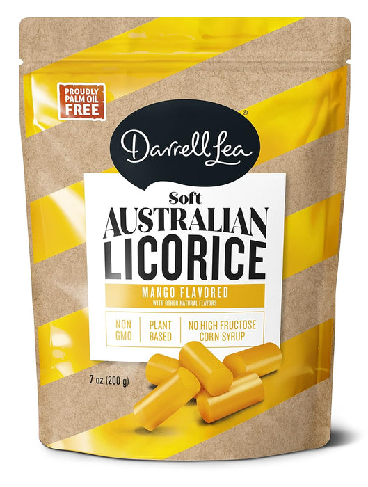 Darrell Lea Mango Licorice 7 oz