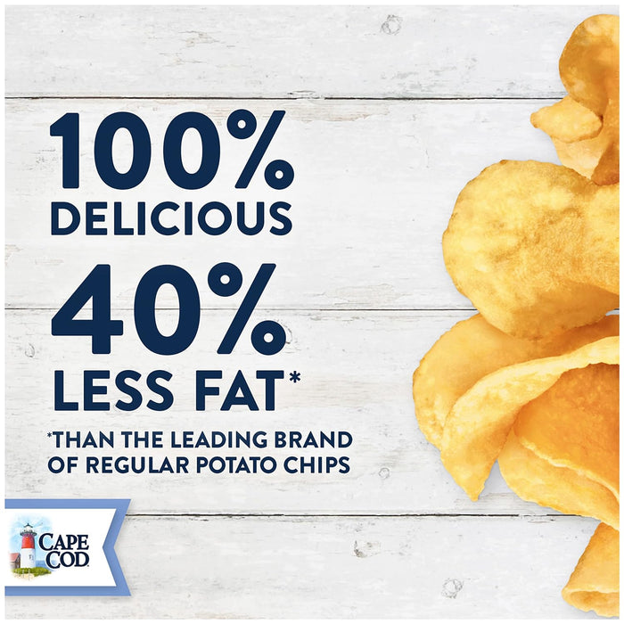 Cape Cod  Kettle Cooked Potato Chips Reduced Fat Original  5 Oz