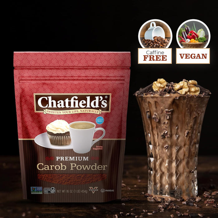 Carob Powder Pouch 16 OZ---Chatfield`s