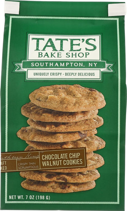 Tate'S Bake Shop  Chocolate Chip Walnut Cookies  7 Oz