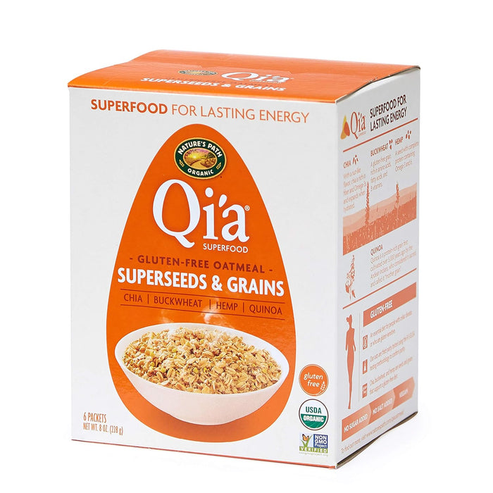 Nature'S Path  Qi'A Organic Superseed Oatmeal Box   8 Oz