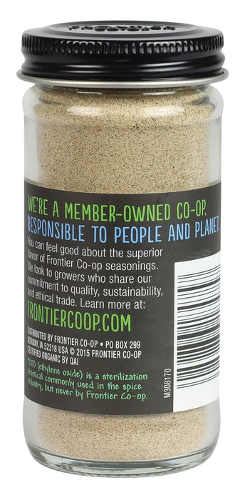 Frontier Nat Prod Co-Op  Cardamom Seed Organic Ground  1 Each  2.08 Oz