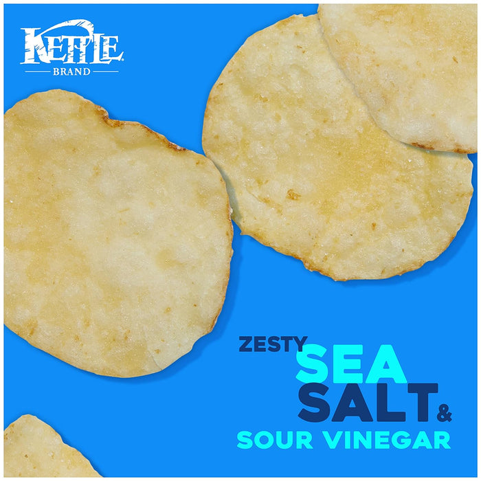 Kettle Brand  Sea Salt & Vinegar Potato Chips  13 Oz