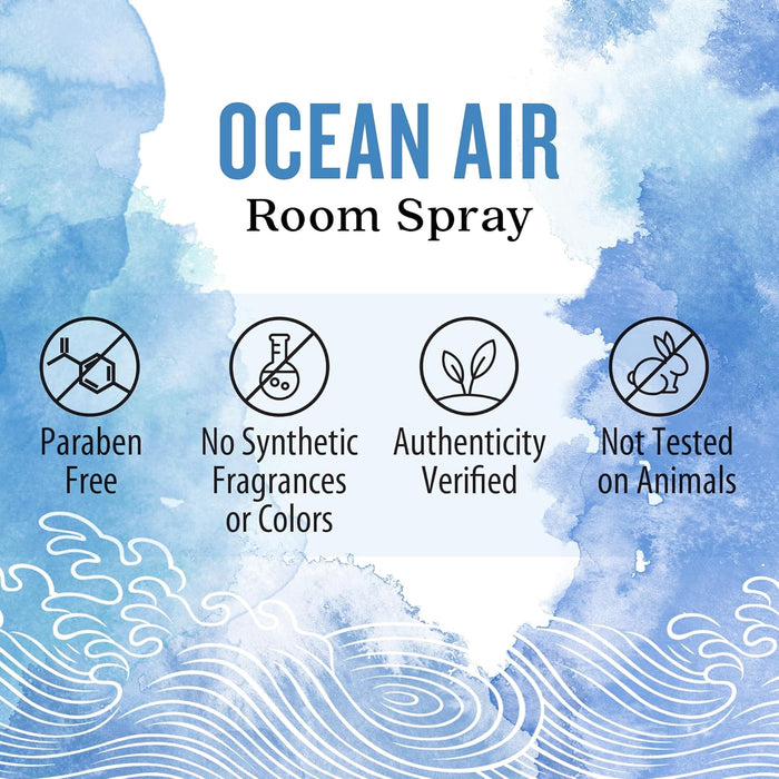 Aura Cacia  Anticavity Ocean Air Room Spray   8 Oz