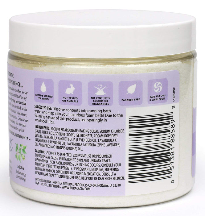 Aura Cacia Foam Bath  Relaxing Lavender 1 Each 14 Oz