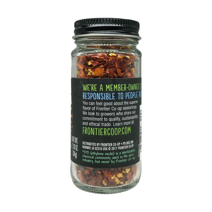 Frontier Nat Prod Co-Op  Red Chili Peppers Crushed  1 Each  1.2 Oz