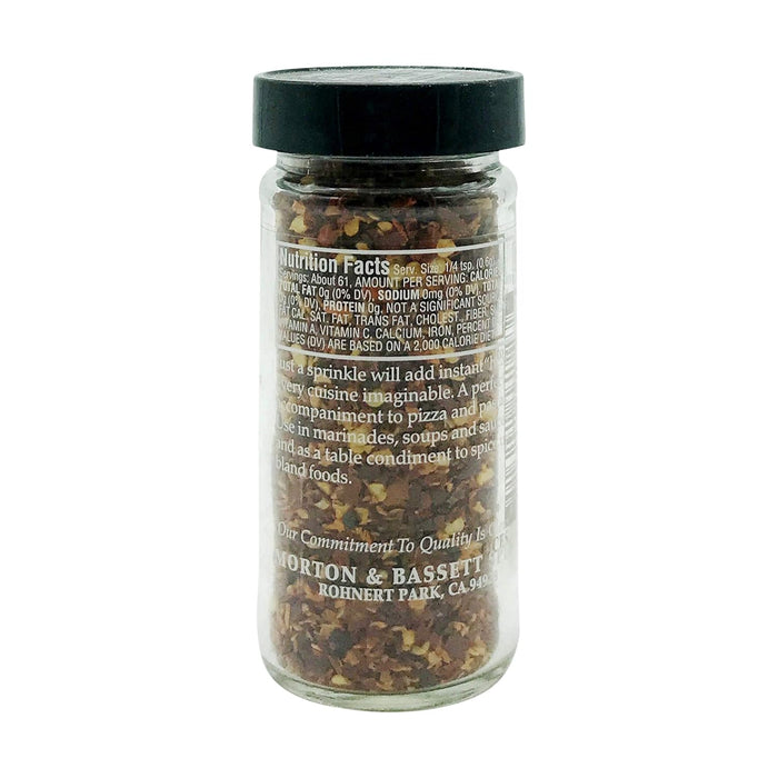 Morton & Bassett  And Seasoning Chili Flakes Red  1.3 Oz