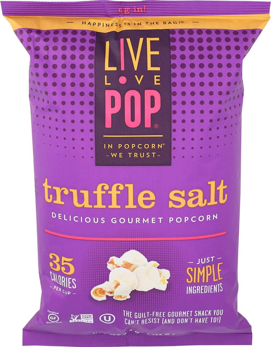 Live Love Pop  Gourmet Popcorn Truffle Salt  4.4 Oz