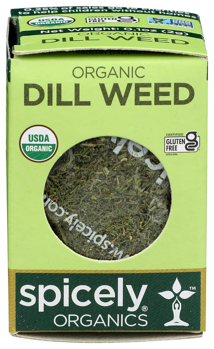 Spicely Organics  Organic Dill Weed  .1 Oz