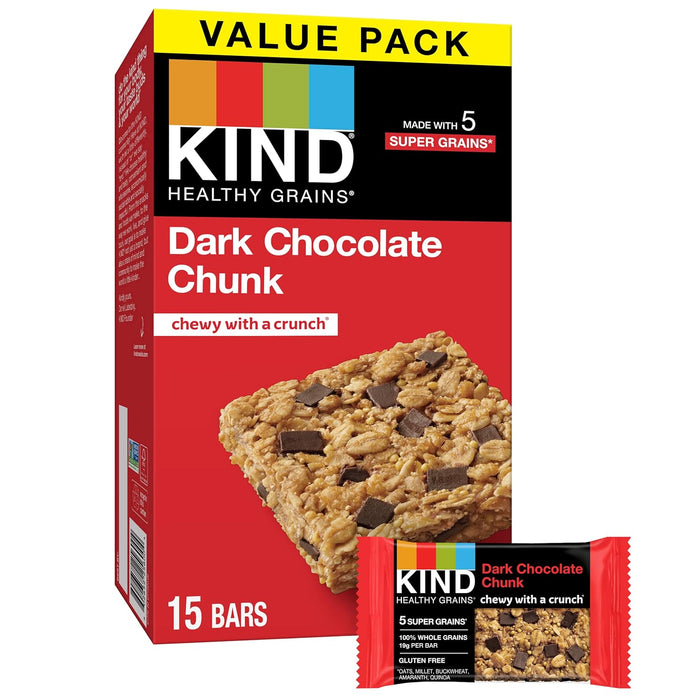 Kind Bar Dk Dark Chocolate Chunk Value Pack 15/1.2 OZ