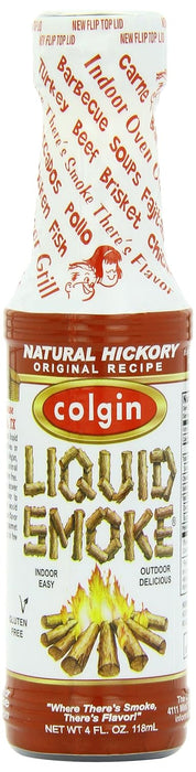 Colgin Natural Liquid Smoke Hickory 4 oz