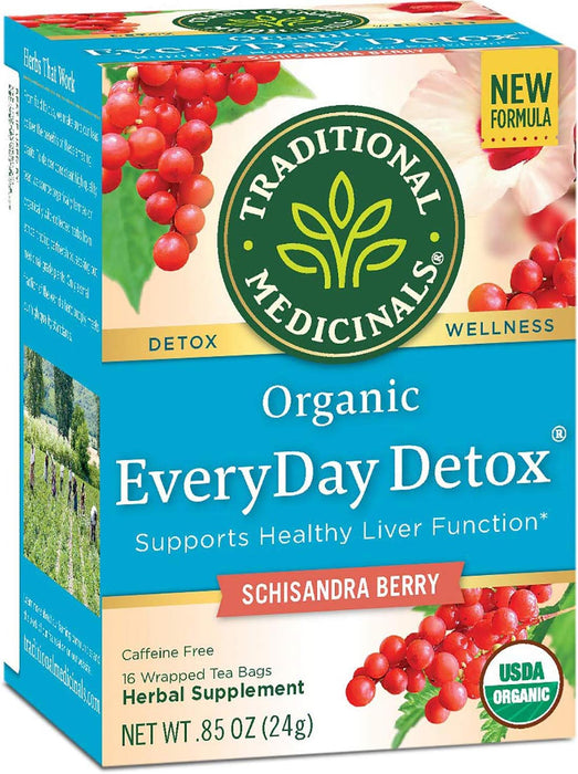 Traditional Medicinals  Everyday Detox Herbal Tea  16 Bag