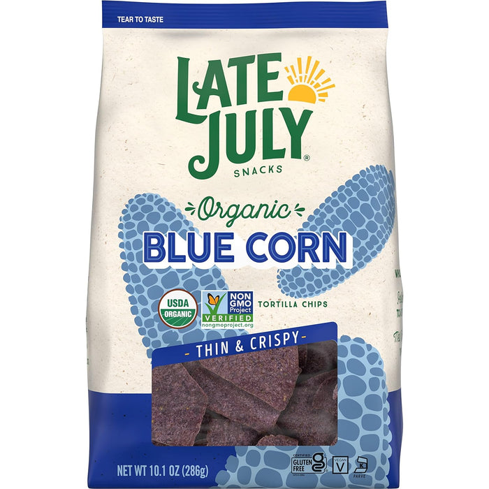 Late July  Organic Blue Corn Tortilla Chips  10.1 Oz