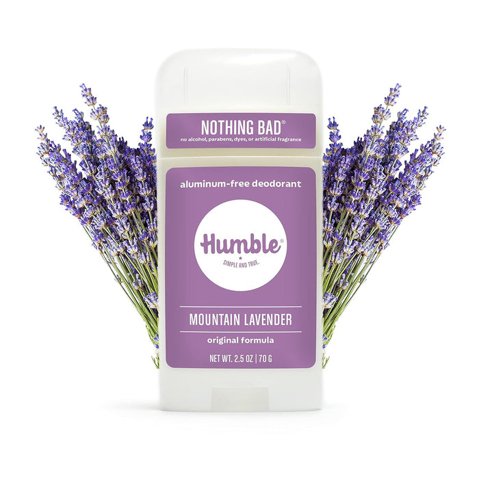 Humble Aluminum Free Mountain Lavender Deodorant 2.5 Oz