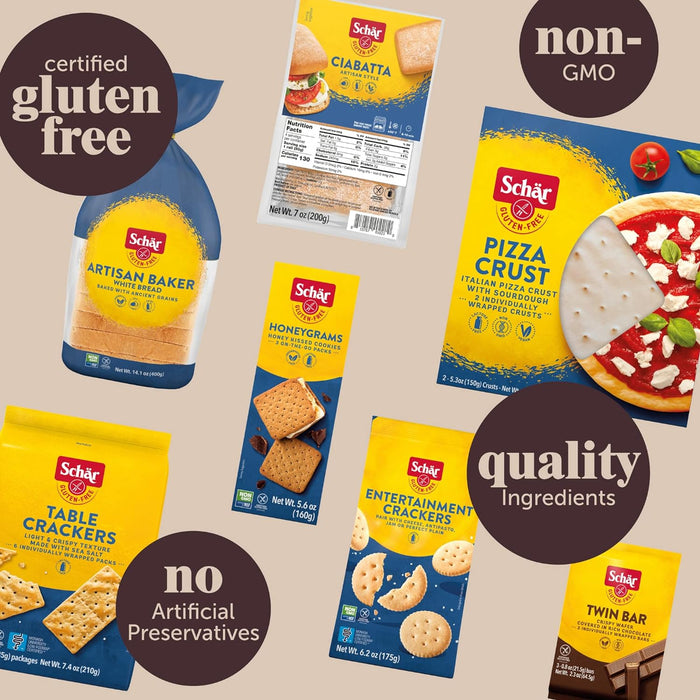 Schar  Shortbread Cookies Gluten Free  7.1 Oz