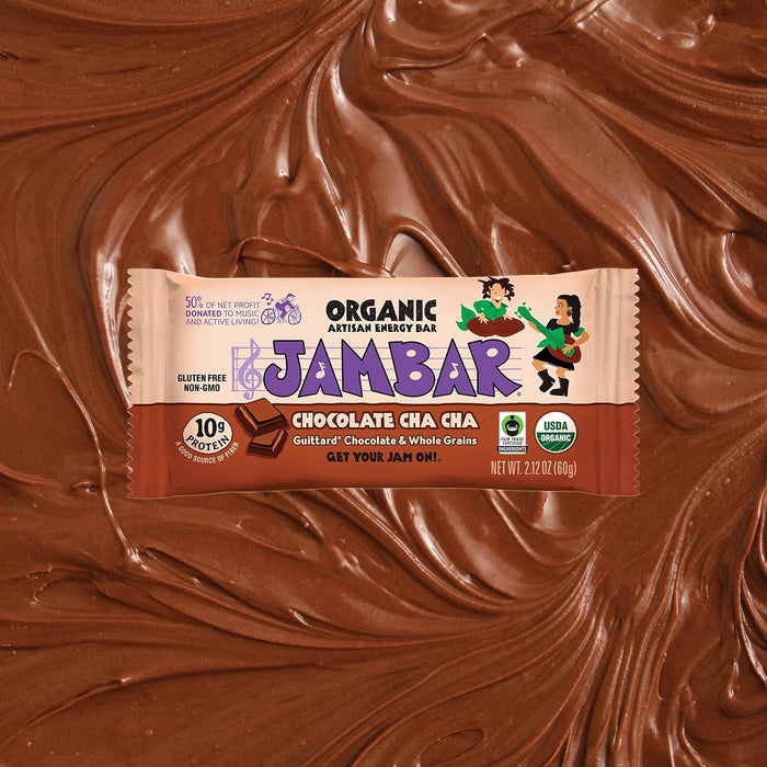 Jambar Energy Bar Chocolate Cha Cha 2.12 OZ