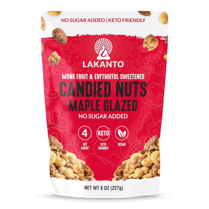 Lakanto Nuts Keto Maple Glazed 8 oz