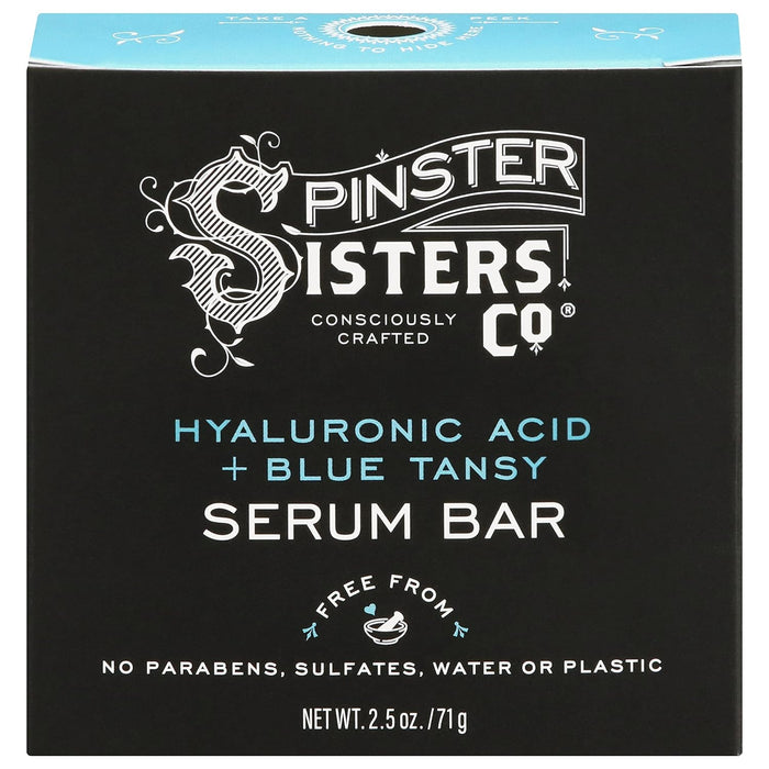 Spinster Sisters Co Face Serum Bar 2.5 OZ