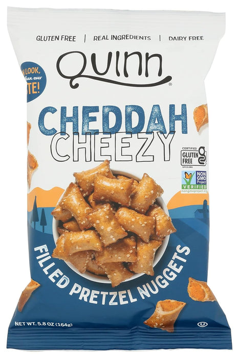 Quinn  Plant-Based Cheesy Style Filled Nuggets Bag  5.8 Oz