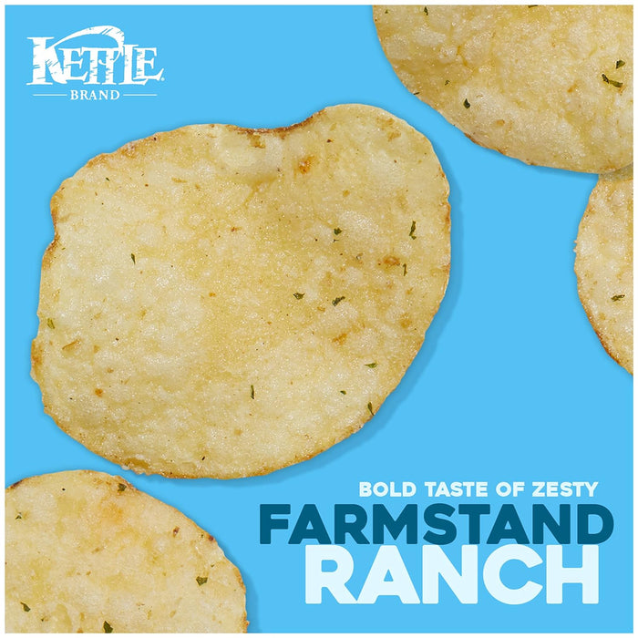 Kettle Brand  Potato Chips Farmstand Ranch  7.5 Oz