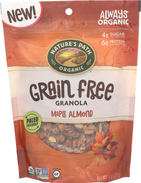 Nature'S Path  Organic Maple Almond Grain Free Granola Pouch   8 Oz