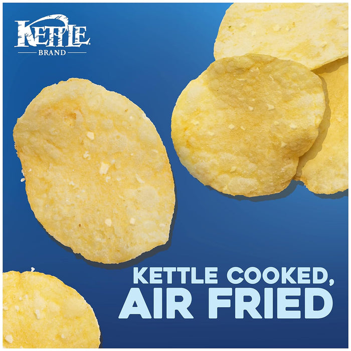 Kettle Air Fried Sea Salt & Vinegar Potato Chips 6.5 Oz