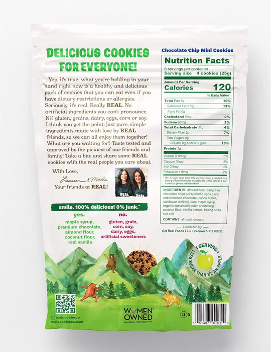 REAL Chocolate Chip Mini Cookie Poppers 4.5 oz