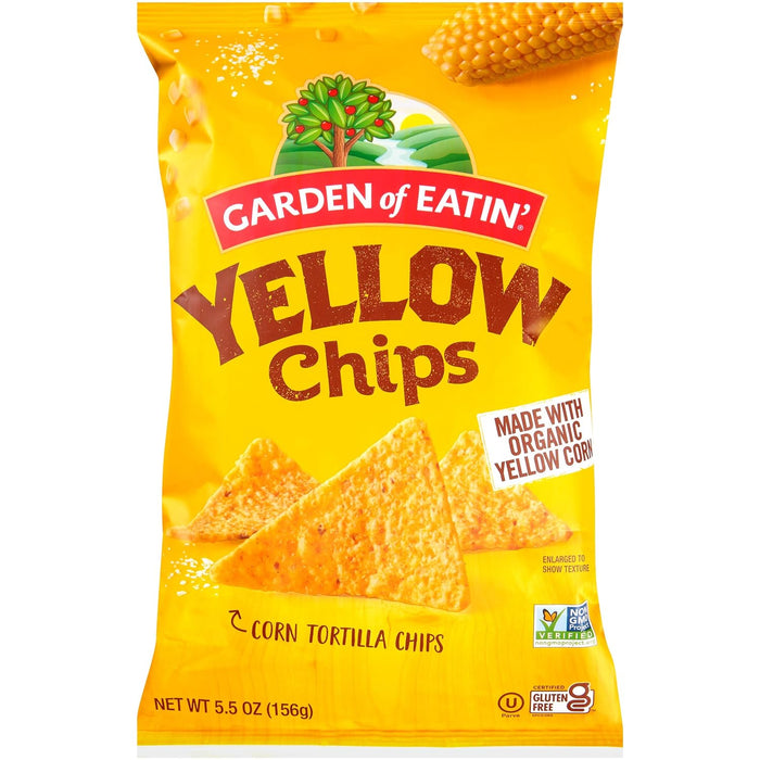 Garden Of Eatin`  Yellow Corn Chips  5.5 Oz