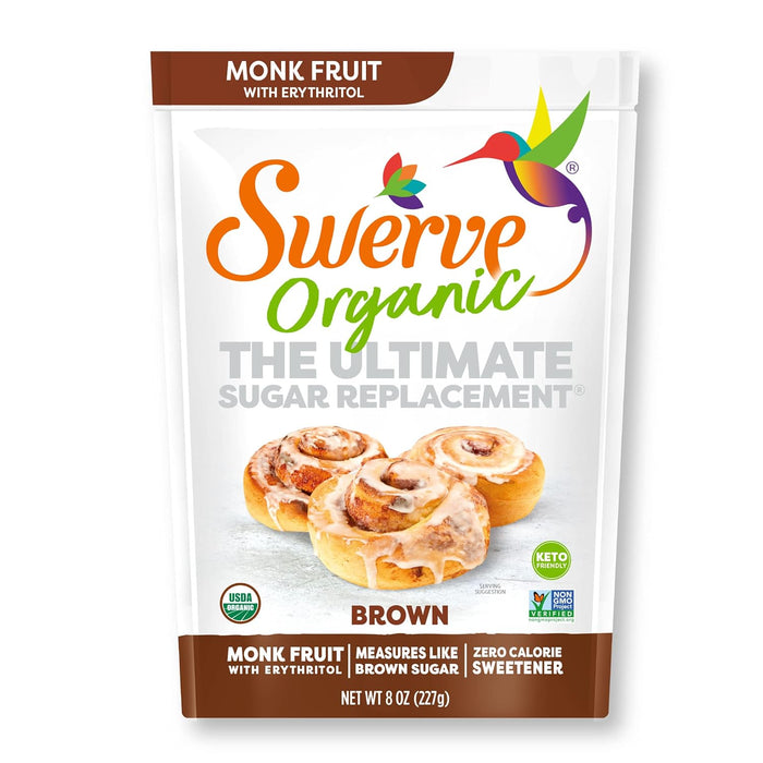 Swerve Organic Brown Sugar Replacement Sweetener 8 Ounce