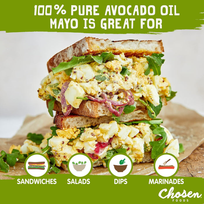 Chosen Foods 100% Avocado Oil Based Classic Mayo 24 oz