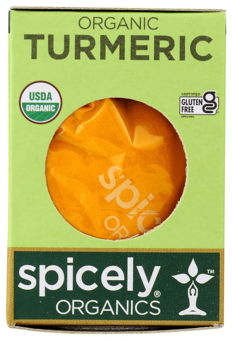 Spicely Organics  Organic Turmeric  .45 Oz