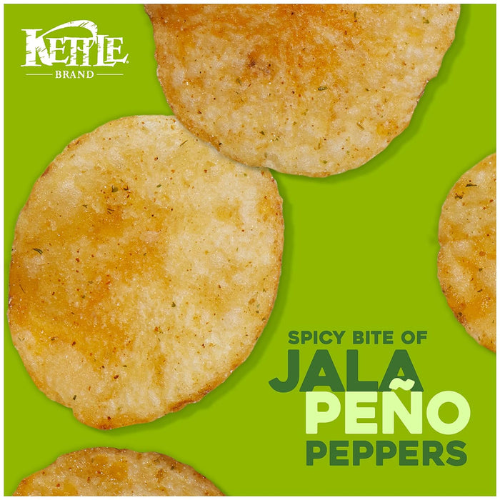 Kettle Brand  Potato Chips Jalapeno  7.5 Oz