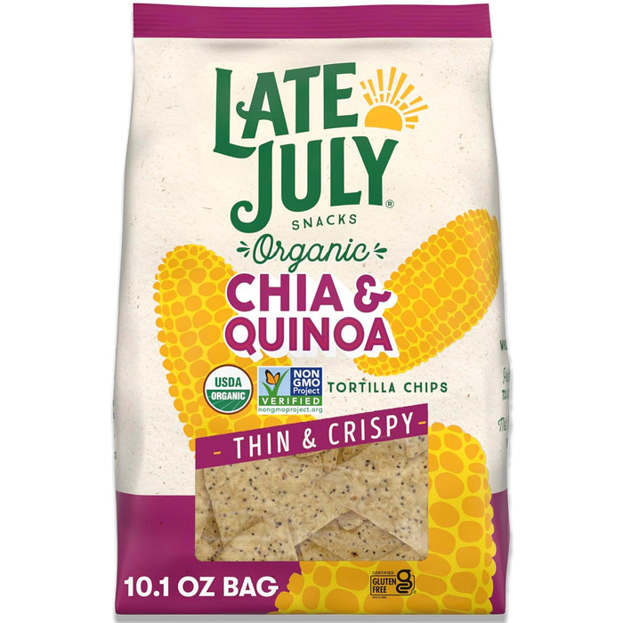 Late July  Organic Chia And Quinoa Tortilla Chips  10.1 Oz