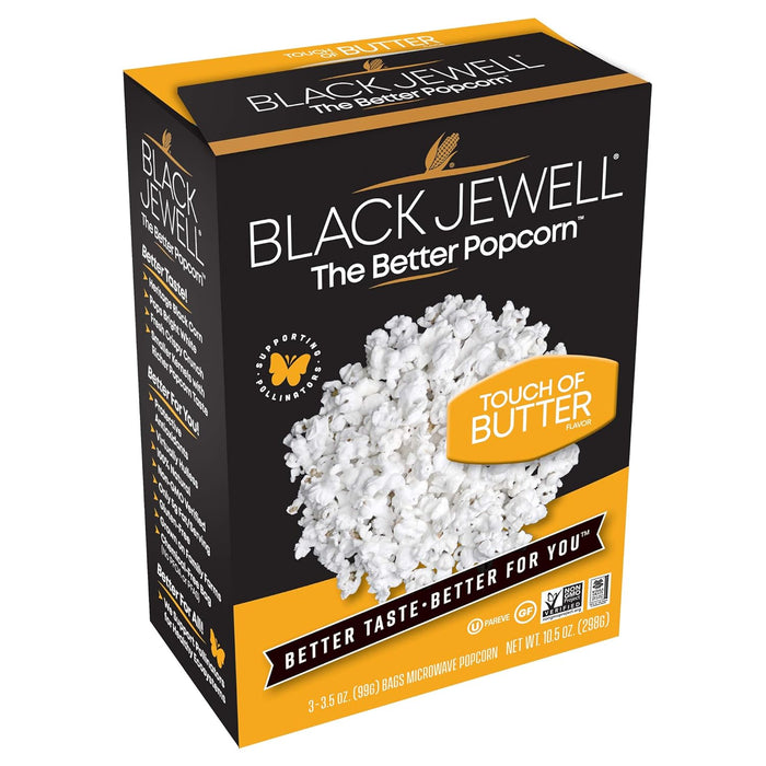 Black Jewell  Microwave Popcorn Butter  10.5 Oz