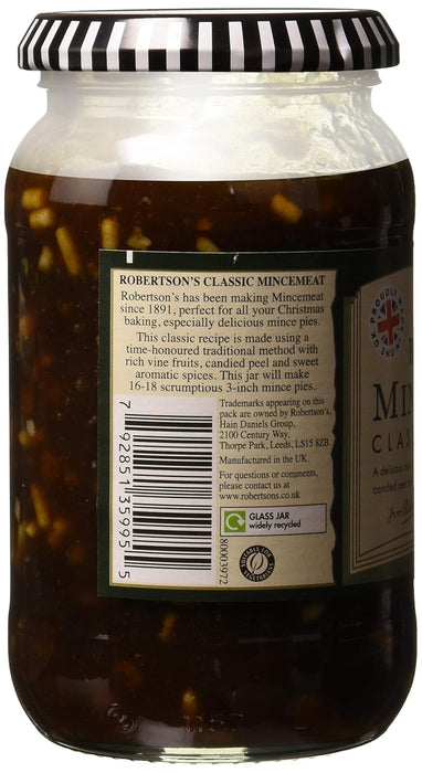 Robertson's Classic Mincemeat 14.5 Ounce