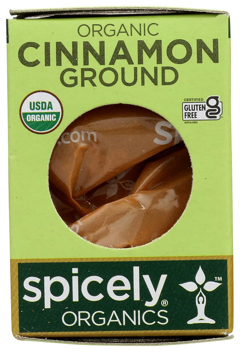 Spicely Organics  Organic Cinnamon Ground  .45 Oz