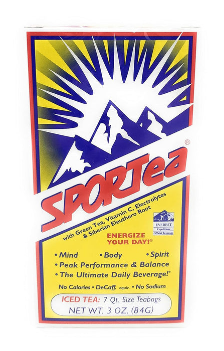 SPORTEA Iced Ginseng Vitamin C Electrolyte Tea 3 OZ