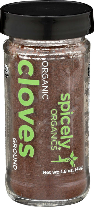 Spicely Organics  Organic Cloves Ground  1.6 Oz