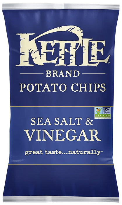 Kettle Brand  Sea Salt & Vinegar Potato Chips  5 Oz