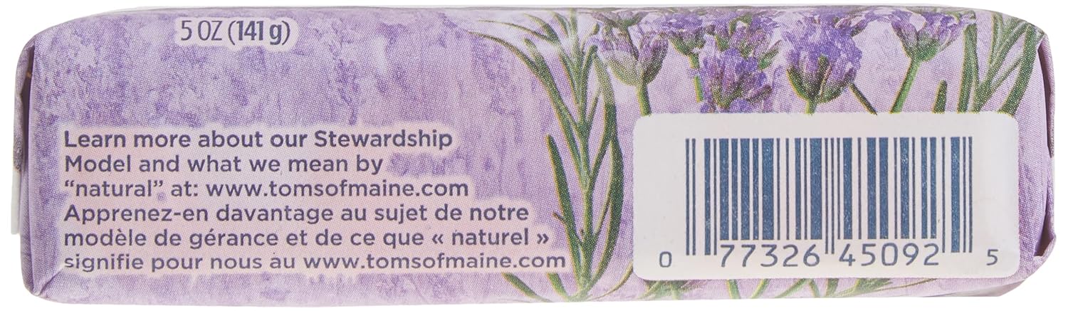 Tom'S Of Maine  Beauty Bar Soap Lavender Tea Tree  5 Oz