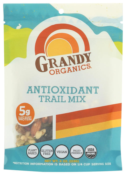 Grandy Organics  Organic Antioxidant Trail Mix  4 Oz