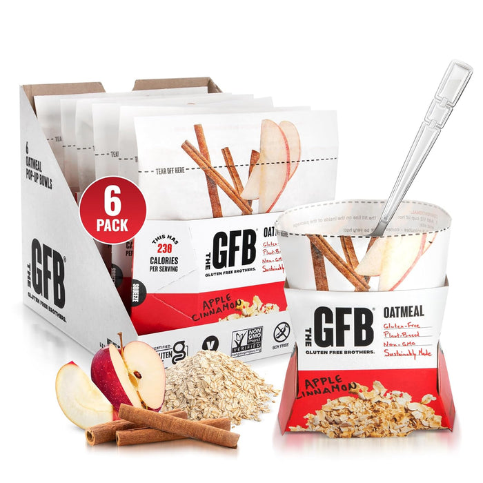 The Gfb   Apple Cinnamon Gluten Free Power Breakfast Oatmeal   2 Oz