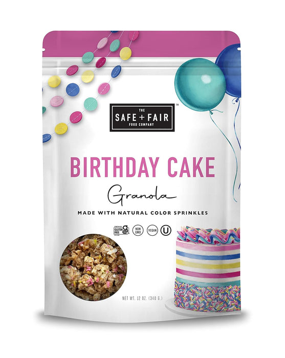 The Safe + Fair Food Company Granola Birthday Cake 12 OZ