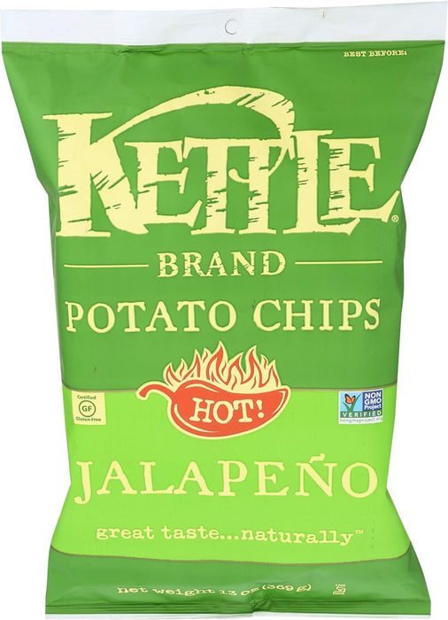 Kettle Brand  Jalapeno Potato Chips  13 Oz